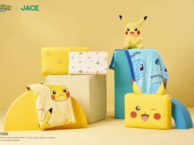 乳胶寝具品牌「JACE」与日本IP「宝可梦」推出联名系列