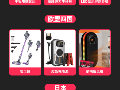 TikTok Shop 全球黑五迎开门红，欧盟四国、英国、日本、墨西哥迎七大国市场接力爆发